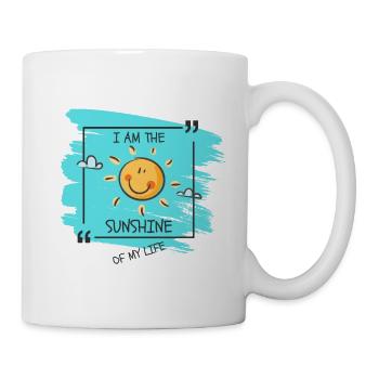 Je suis le Soleil de ma vie - Mug blanc - blanc - Droite