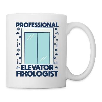 Elevator Mechanic Professional Elevator Fixologist - Mug - white - Right