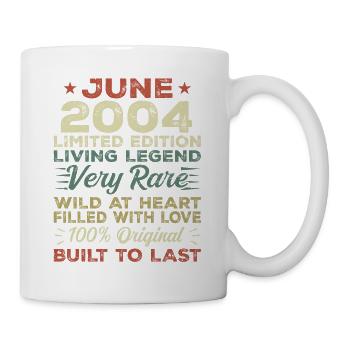 June 2004 Birthday June 2004 Gift June 2004 - Mug - white - Right
