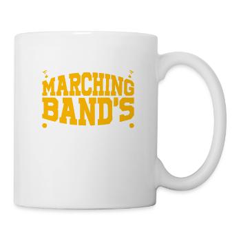 Fußball Ist Der Eröffnungsakt Der Marching Band - Tasse - Weiß - Rechts