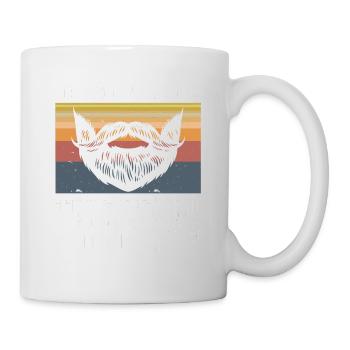 Beard Saying Bearded Father Husband - Mug - white - Right