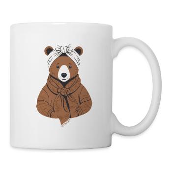 Funny Mama Bear Mother Bear For Bear Lovers - Mug - white - Right