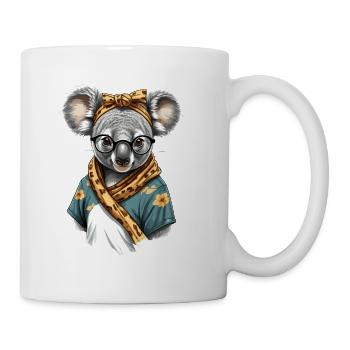 Drôle Koala Maman Mignon Maman Ours Amant - Mug blanc - blanc - Droite