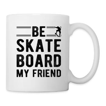 Drôle Skateboard Skateboard Art Pour Skate Cadeaux - Mug blanc - blanc - Droite