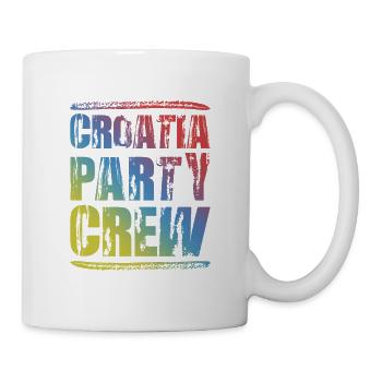 Croatia Party Crew Colorful - Mug - white - Right