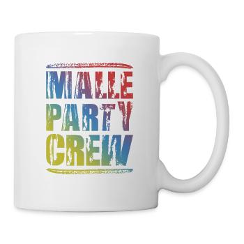 Malle Party Crew Bunt - Tasse - Weiß - Rechts