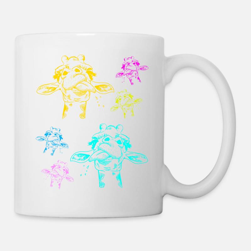 Safari Girafe Girafe - Mug blanc - blanc