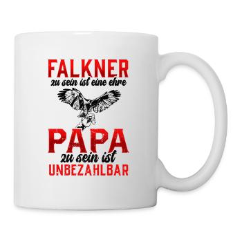 falconer to be falconry falconry - Mug - white - Right