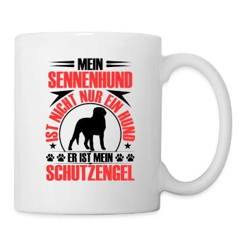Appenzeller Mountain Dog is my guardian angel - Mug - white - Right