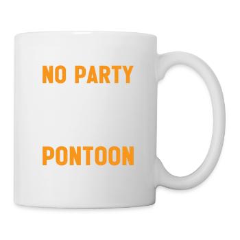 Ain't No Party Like A Pontoon Party 3 - Tasse - Weiß - Rechts