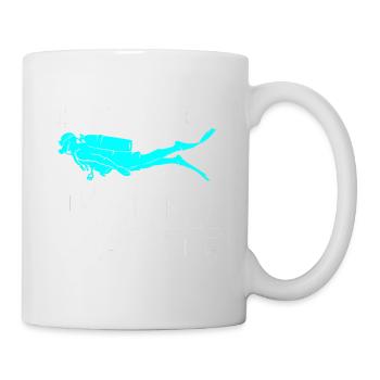 Tauchen Taucher - Tasse - Weiß - Rechts