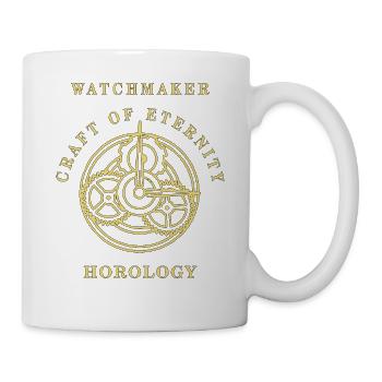 HOROLOGY WATCHMAKER CRAFT OF ETERNITY - Mug - white - Right