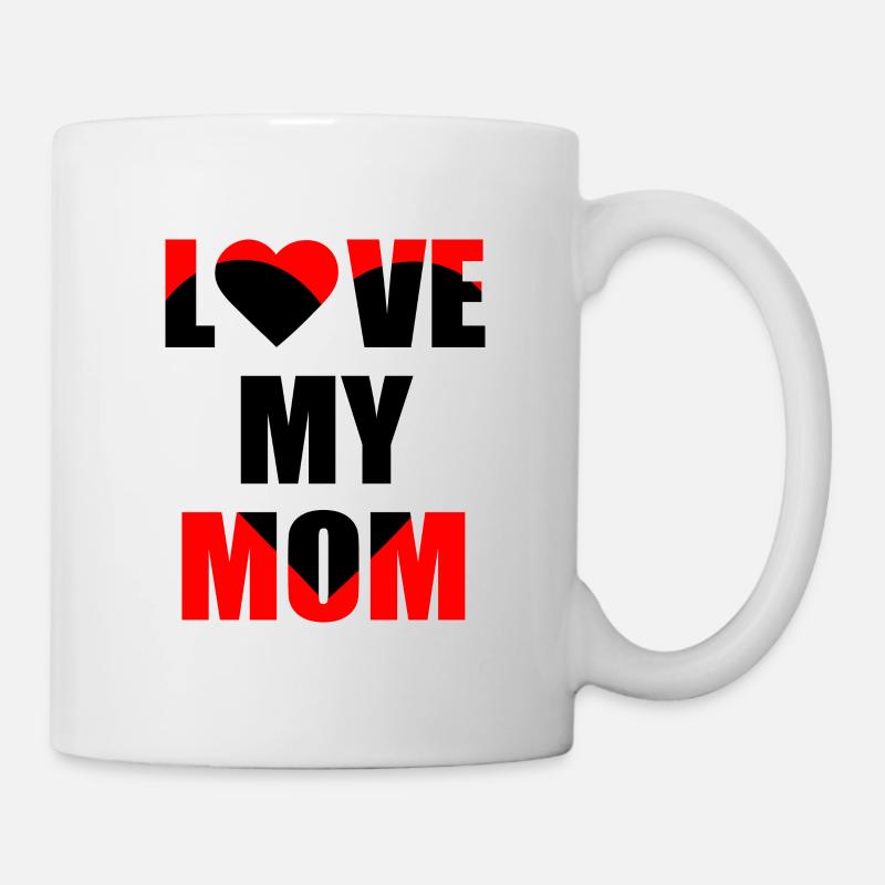 Amour ma maman - Mug blanc - blanc