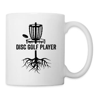 Disc Golf Player Disc Golf Basket Disc Golf Player - Mug - white - Right