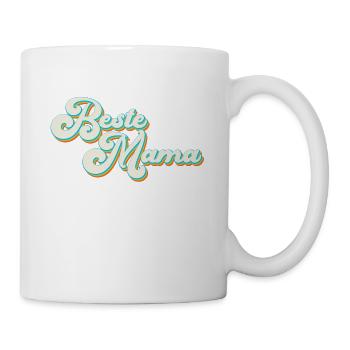 Meilleure maman fière maman drôle maman design - Mug blanc - blanc - Droite