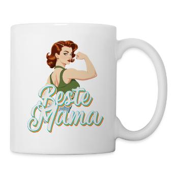 Meilleur design de maman fière mère pour la fête des mères - Mug blanc - blanc - Droite