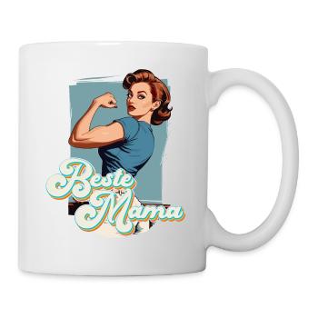 Best Mom Proud Mom Funny Mom Design - Mug - white - Right