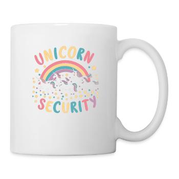 Unicorn Security Unicorn Motto Unicorn Security - Mug blanc - blanc - Droite