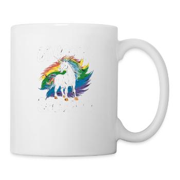 Sécurité des licornes Devise de la licorne Sécurité des licornes - Mug blanc - blanc - Droite