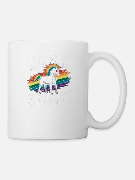 Unicorn Security Unicorn Motto Unicorn Security - Mug - white