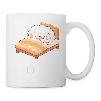 Offizielles Schafshirt Offizielles Schlafshirt - Tasse - Weiß - Rechts