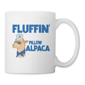 I Ain't Fluffin' Your Pillow But Alpaca Wound 3 - Mug - white - Right