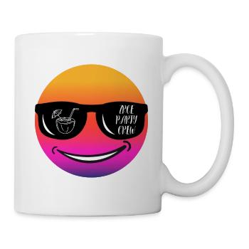 Zrce Party Crew Retro - Tasse - Weiß - Rechts