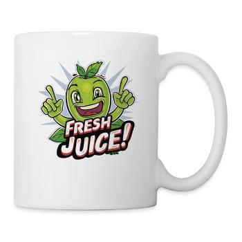 Sunny fruit and fresh juice - Mug - white - Right