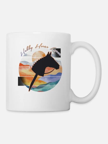 Steckenpferd - Tasse - Weiß