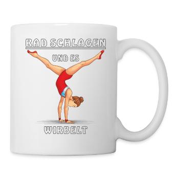 CARTWHEELS AND IT WHIRLS - Mug - white - Right
