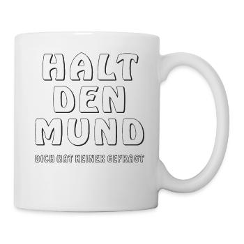 SHUT UP - Mug - white - Right