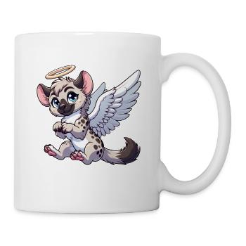 Hyena Angel Wings Halo - Mug - white - Right