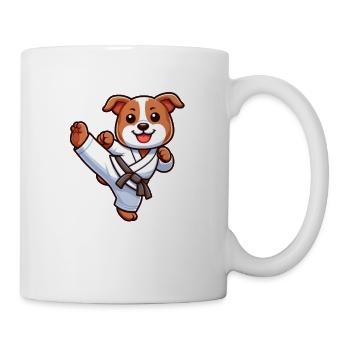 Pitbull Karate High Kick Martial Arts Martial Arts - Mug - white - Right
