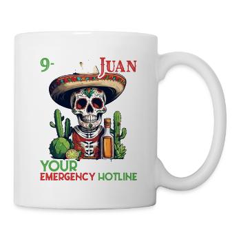 Lustiger Tequila Spruch Cinco De Mayo Design - Tasse - Weiß - Rechts