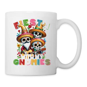 Gnomes Dwarves Fiesta Funny Saying - Mug - white - Right