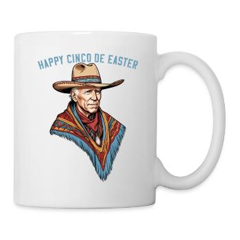 Président confus Satire drôle et humour - Mug blanc - blanc - Droite