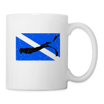 Diving, Freediving, Freediving No Limit Freediving - Mug - white - Right
