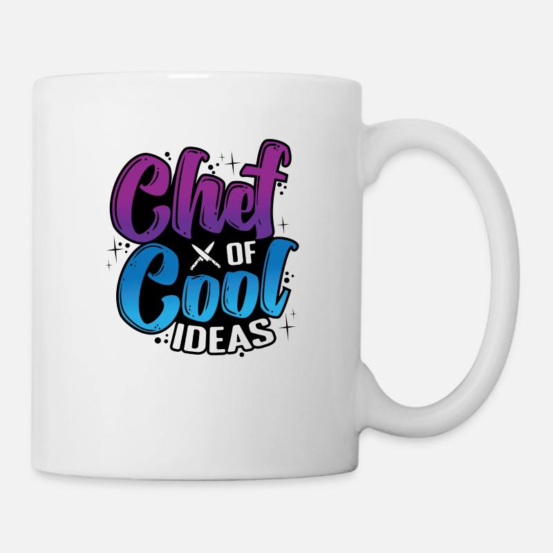 Chef of Cool Ideas - Tasse - Weiß