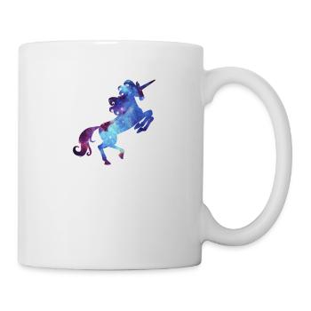Sparkle Space Galaxy Magical Rainbow Unicorn Cool - Mug - white - Right