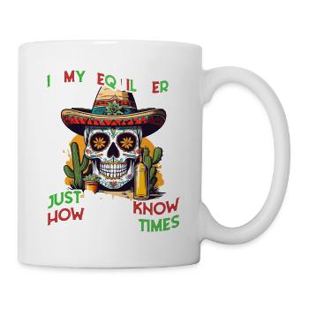 Lustige Tequila Era Cinco De Mayo Mexiko Design - Tasse - Weiß - Rechts