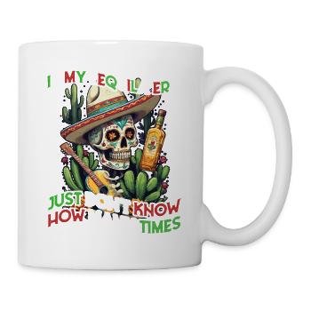 Lustige Tequila Era Cinco De Mayo Mexiko - Tasse - Weiß - Rechts