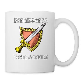 ÉPÉE RENAISSANCE LORDS & LADIES - Mug blanc - blanc - Droite