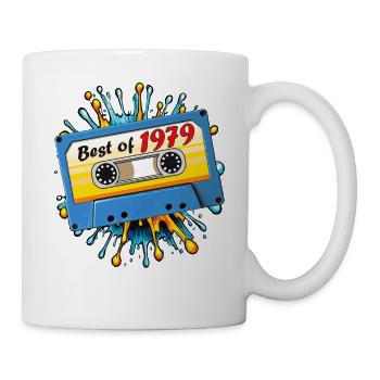 1979 MUSIKKASETTE BEST OF - Tasse - Weiß - Rechts