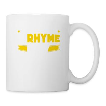 Jeder Tag Ist Ein Reimtag - Tasse - Weiß - Rechts