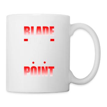 Blade humor in a nutshell - Mug - white - Right