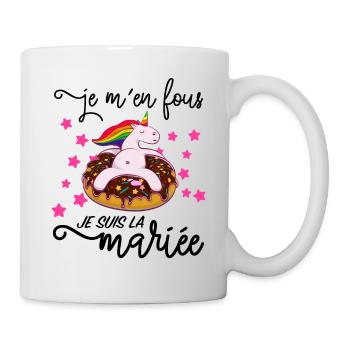 Future Mariée EVJF Enterrement De Vie Jeune Fille - Mug blanc - blanc - Droite