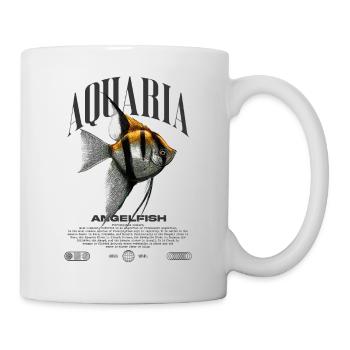 Altum Kaiserfisch Cichlid Fish Keeper Streetwear - Tasse - Weiß - Rechts