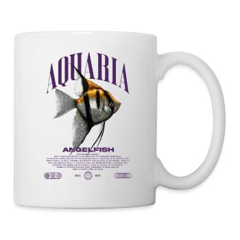 Altum Kaiserfisch Cichlid Fish Keeper Streetwear - Tasse - Weiß - Rechts