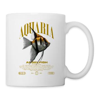 Altum Kaiserfisch Cichlid Fish Keeper Streetwear - Tasse - Weiß - Rechts