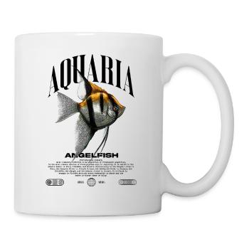 Altum Kaiserfisch Cichlid Fish Keeper Streetwear - Tasse - Weiß - Rechts